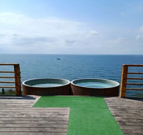 Сауна Баня на дровах с видом на море Геленджик