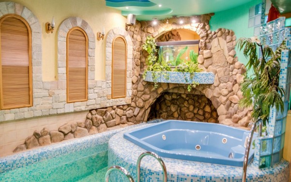 Семейная сауна Wellness SPA Grotto фото №7