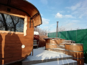 Сауна Яблоневый сад банный SPA комплекс Челябинск